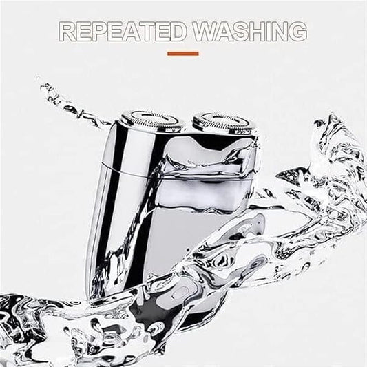 Mini Shavers for Men, Washable Double Head