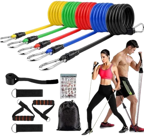 Exercise Band Set of 11 Pcs